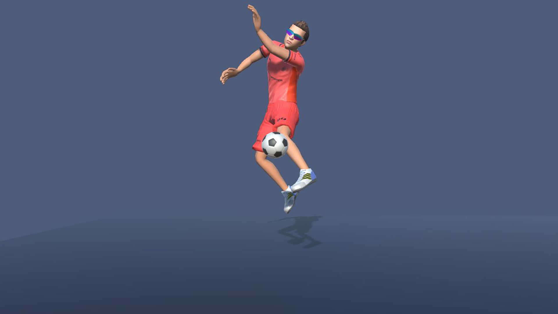 Soccer Actions 3D model_4