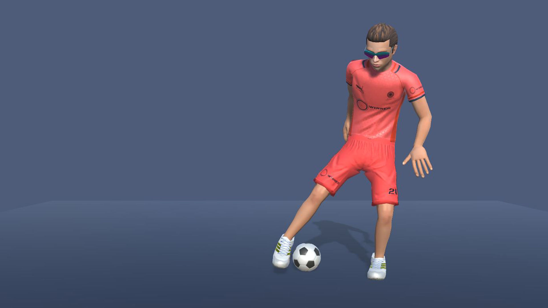 Soccer Actions 3D model_11