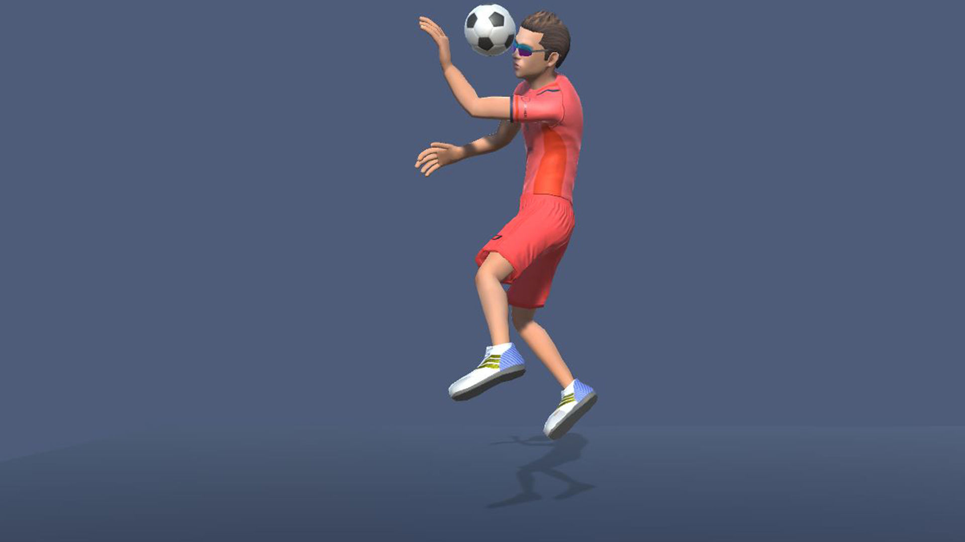 Soccer Actions 3D model_5