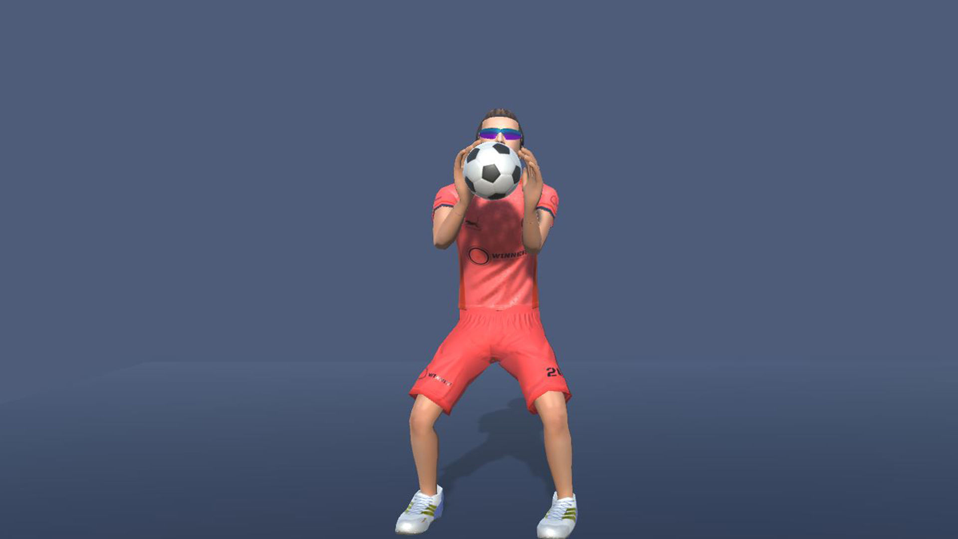 Soccer Actions 3D model_8