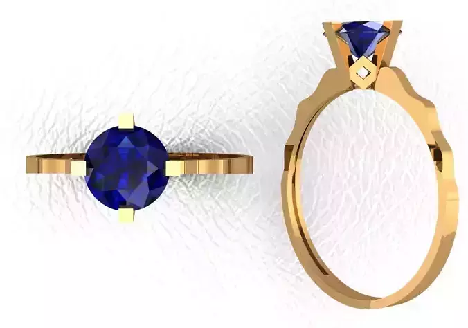 Rings sapphire engagement ring gold