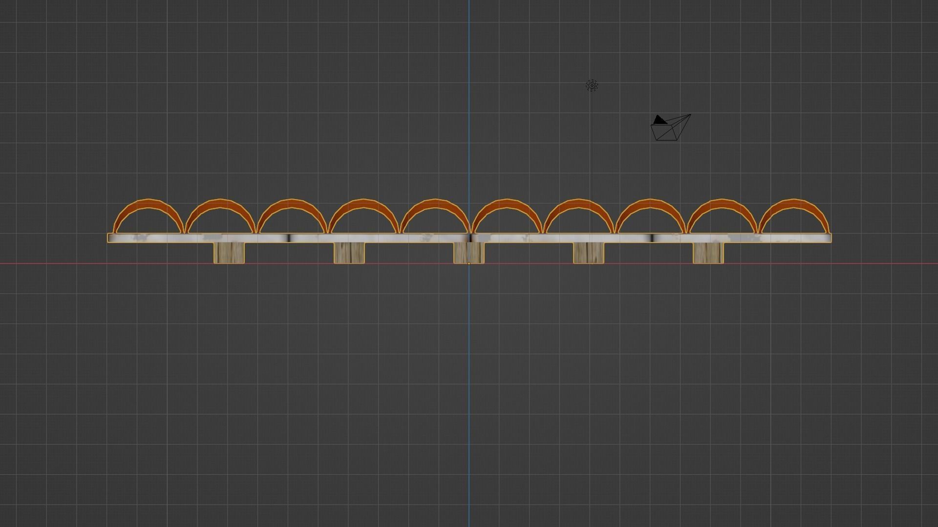 Roof Model Low-poly 3D model_9