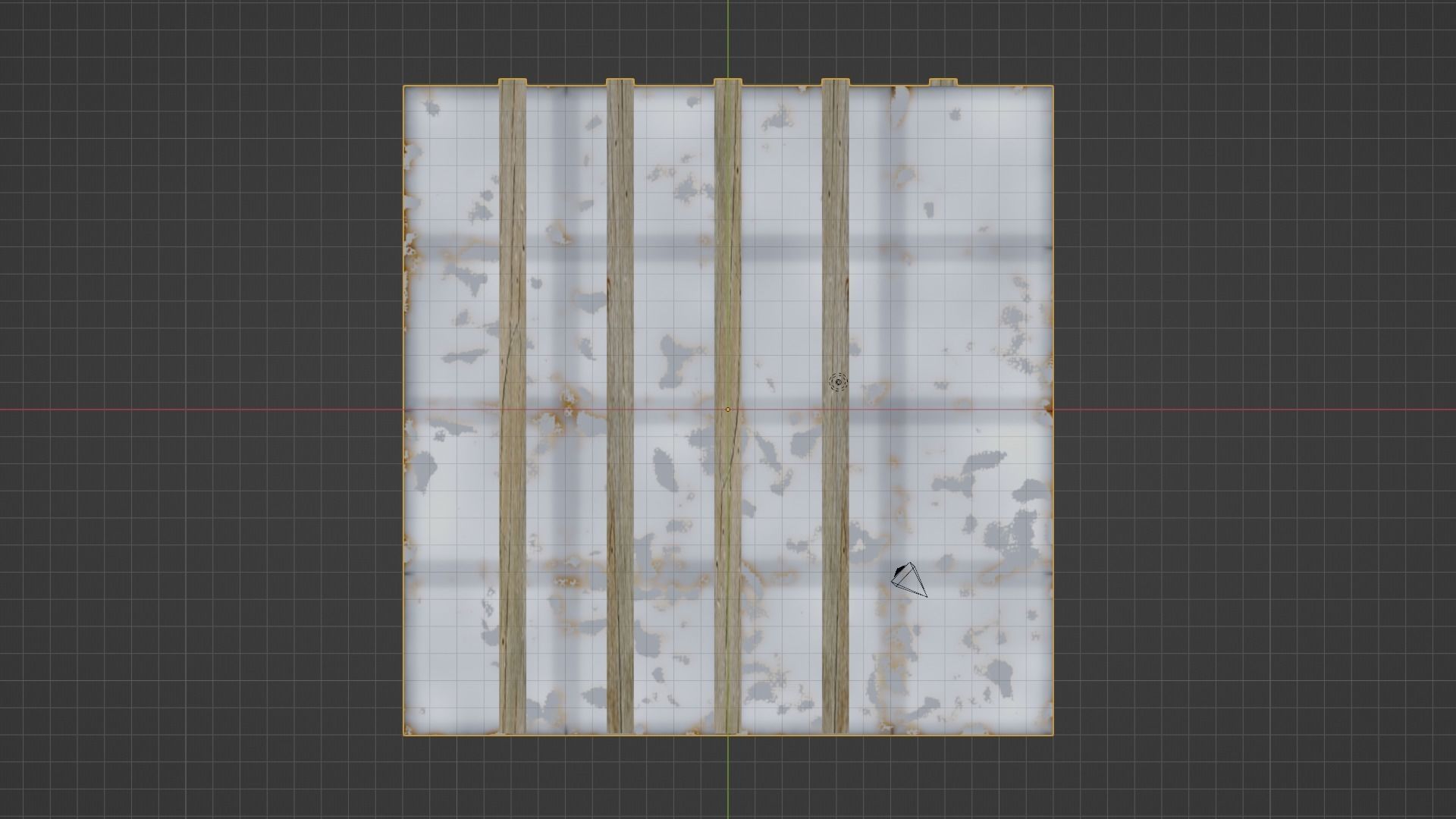 Roof Model Low-poly 3D model_7