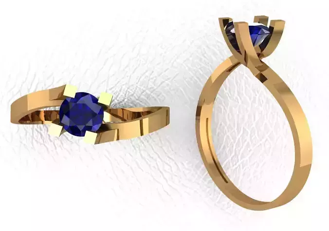 Rings sapphire engagement ring gold
