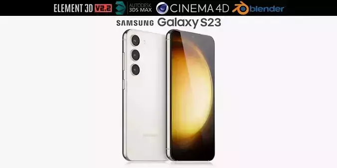 Samsung Galaxy S23 3D model