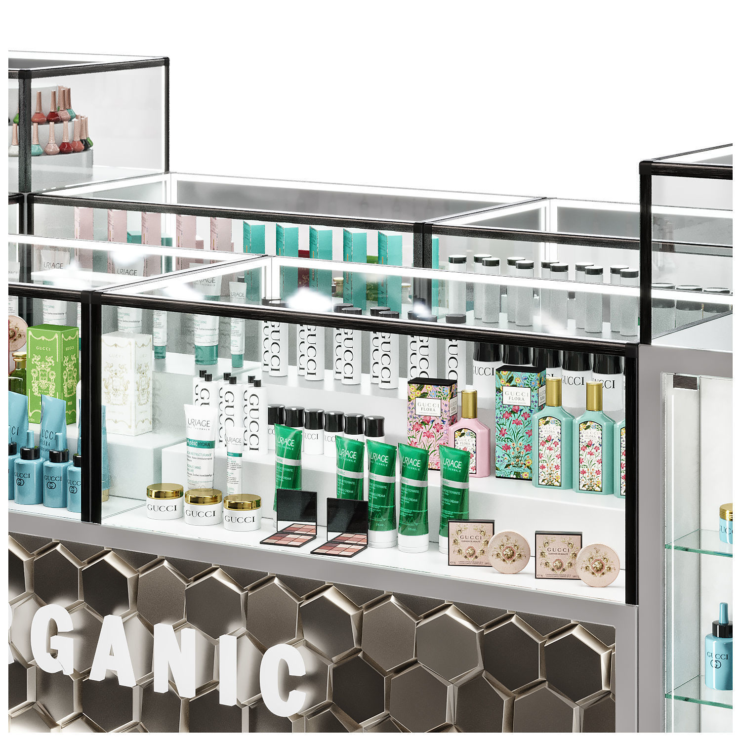 island store cosmetic 3D model_1