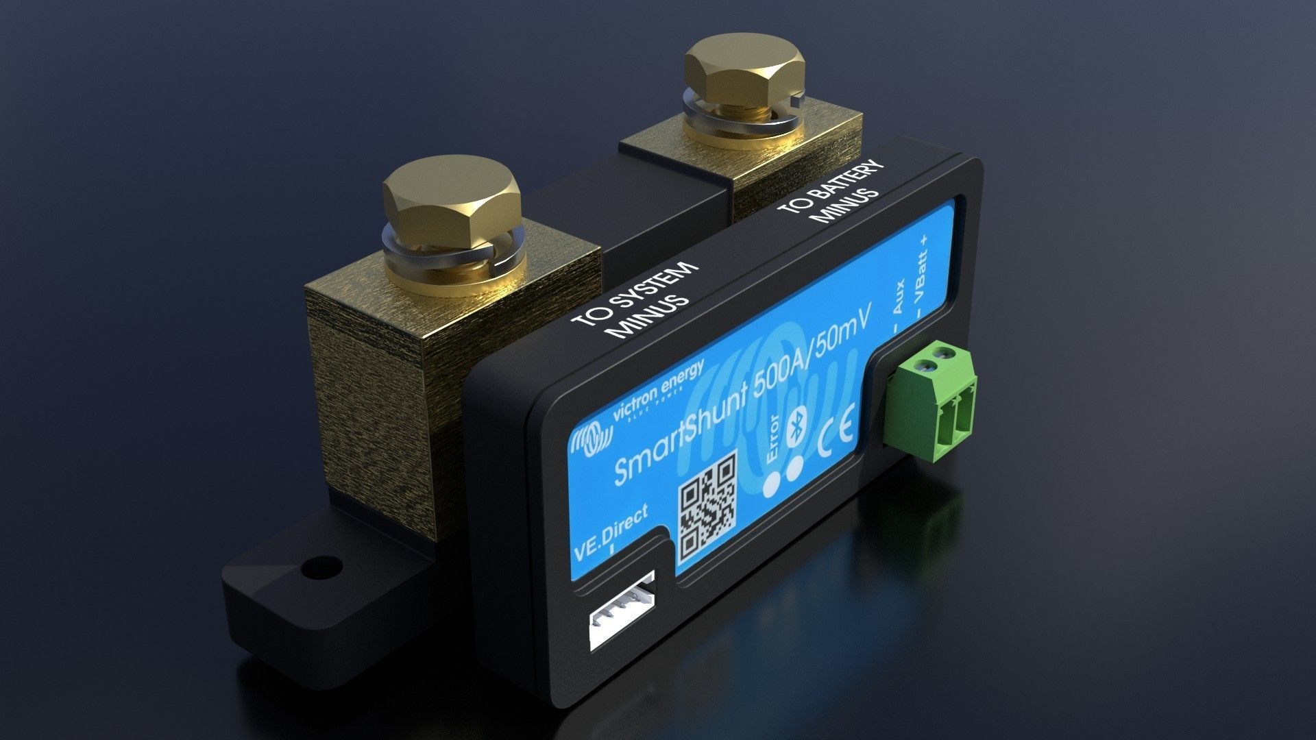 Victron SmartShunt Low-poly 3D model_4