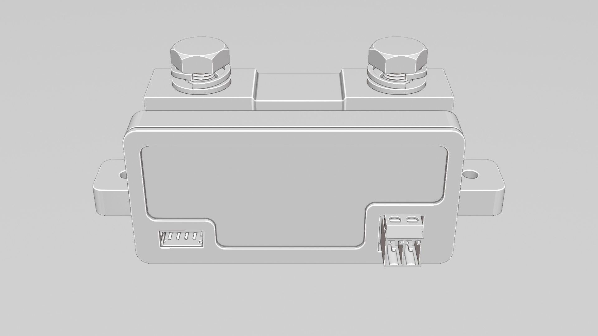 Victron SmartShunt Low-poly 3D model_11