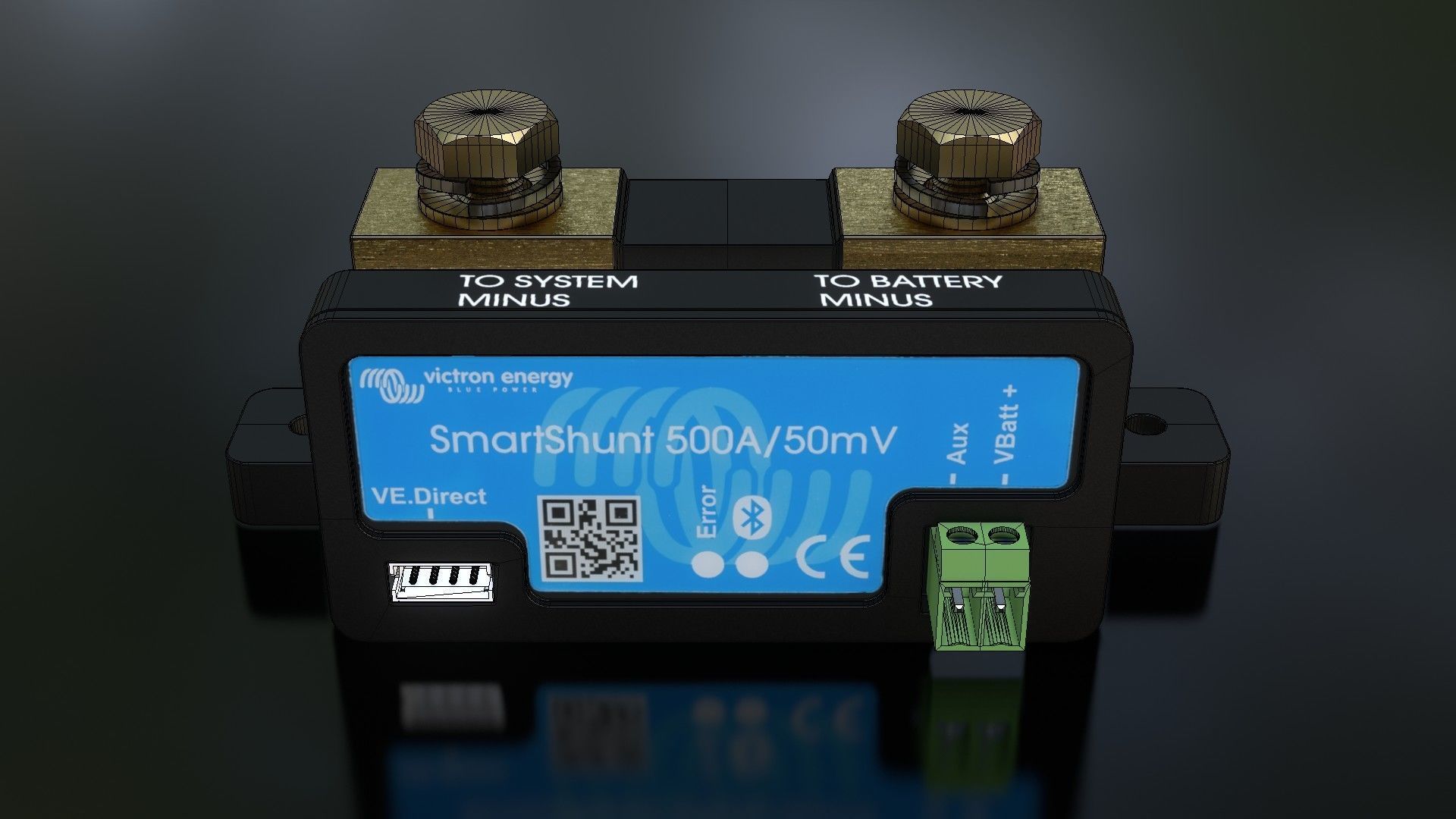 Victron SmartShunt Low-poly 3D model_24