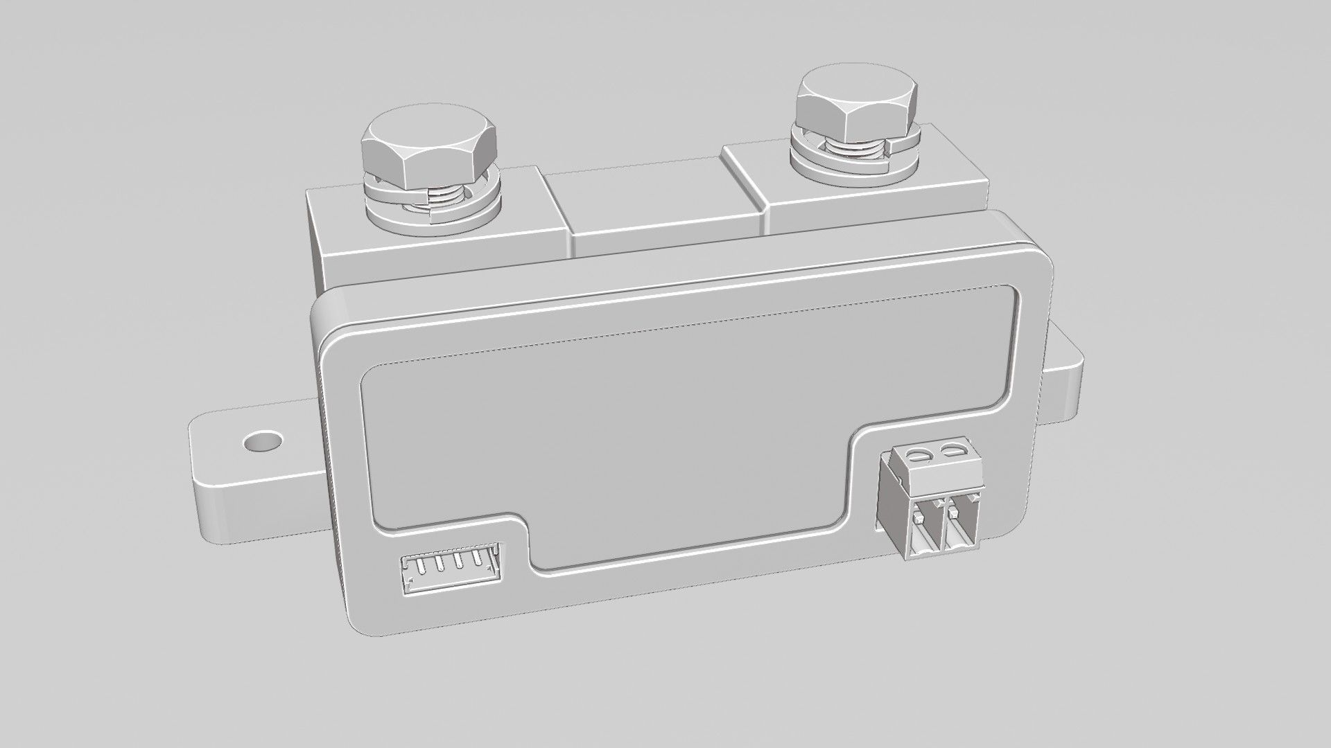 Victron SmartShunt Low-poly 3D model_10