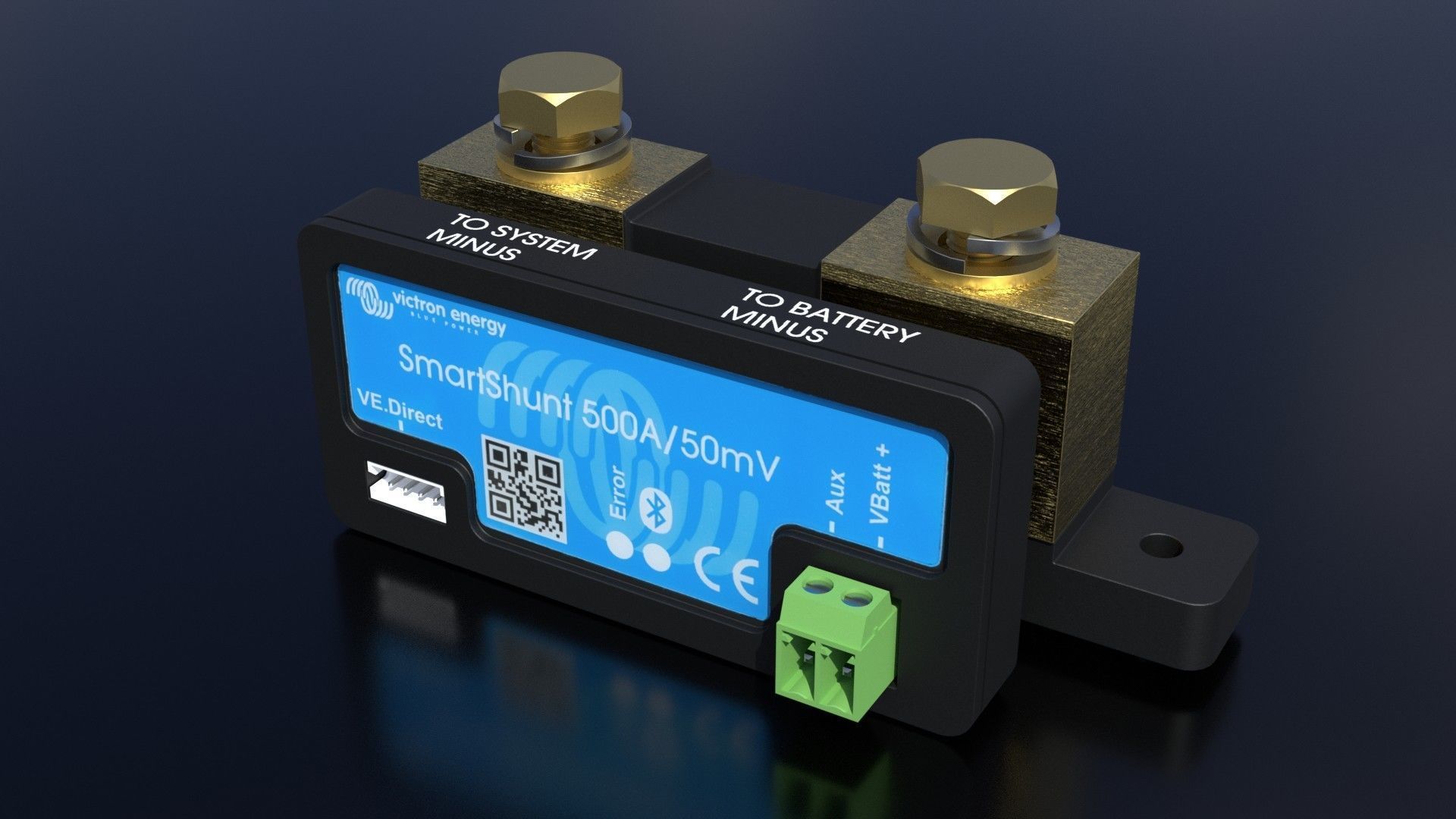 Victron SmartShunt Low-poly 3D model_7