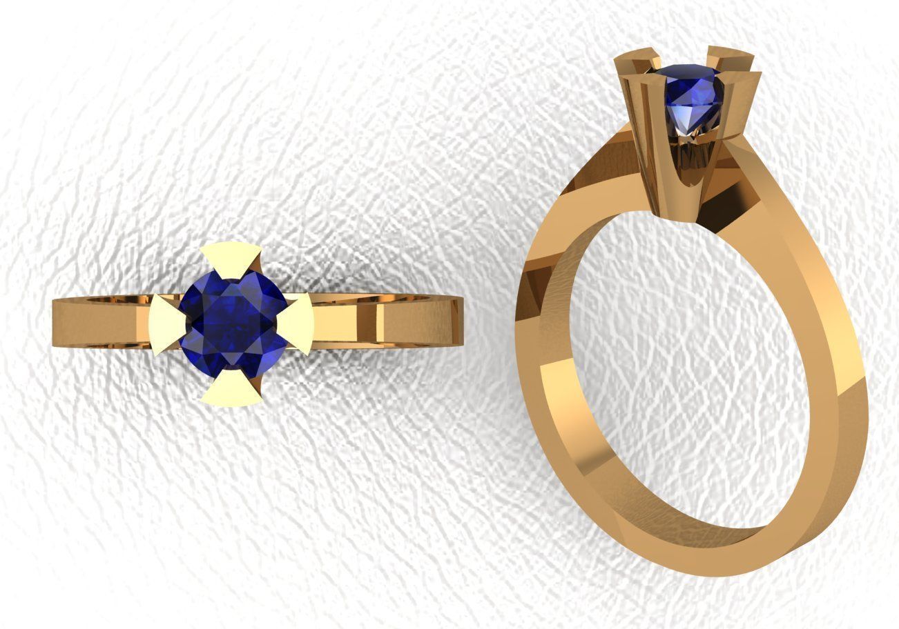 Proposal ring 3D print model_17