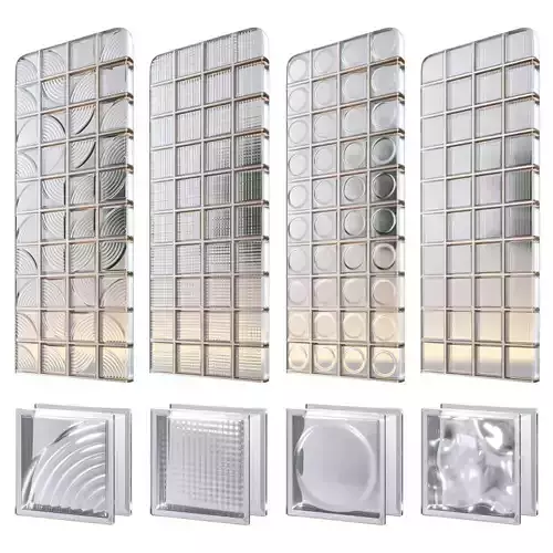glass block partition