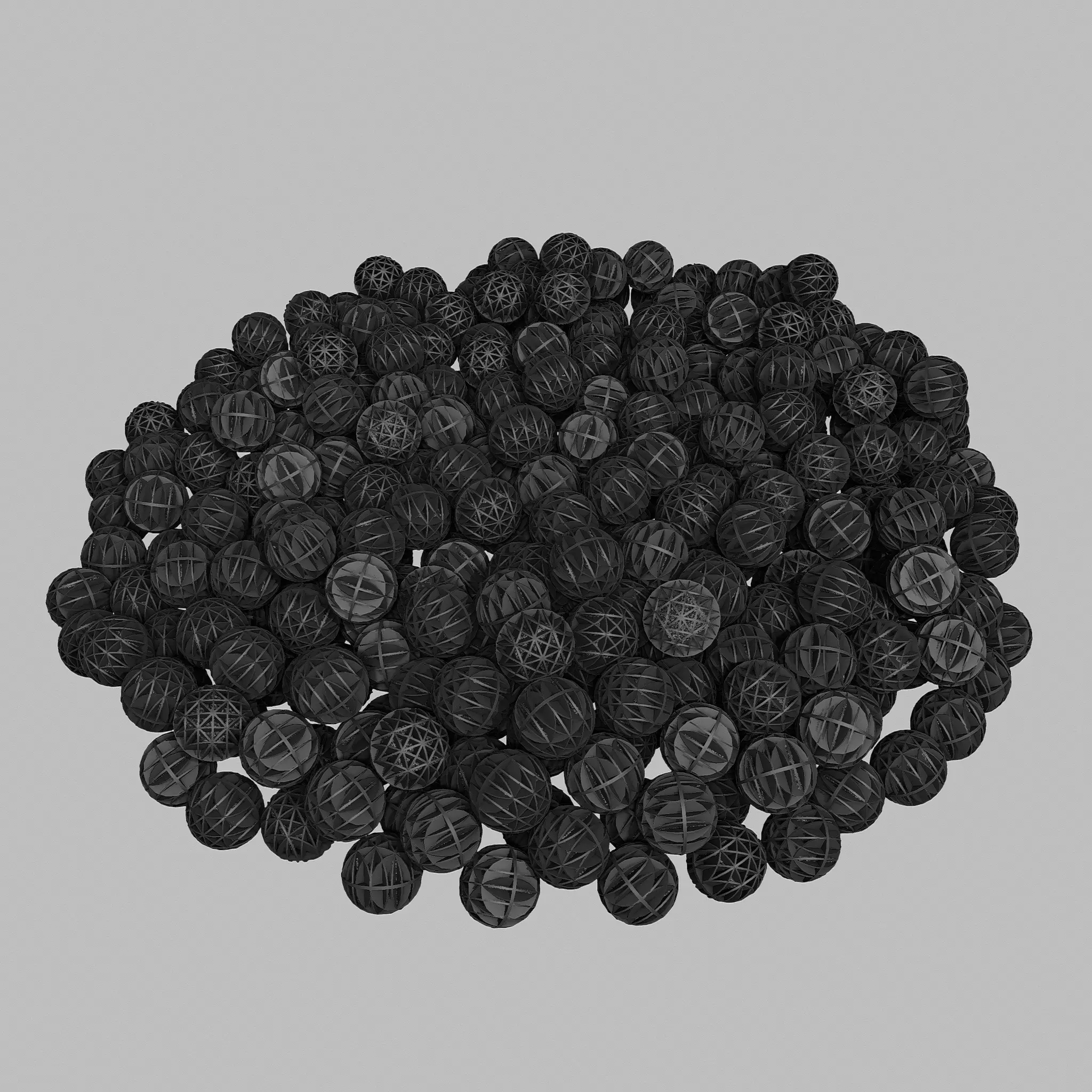 Bio balls 3D model_0