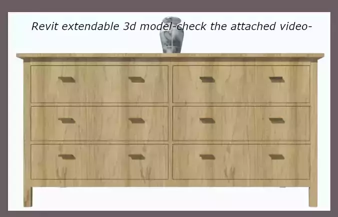 IKEA-KOPPANG  PARAMETRIC - EXTENDABLEMODEL  3D model