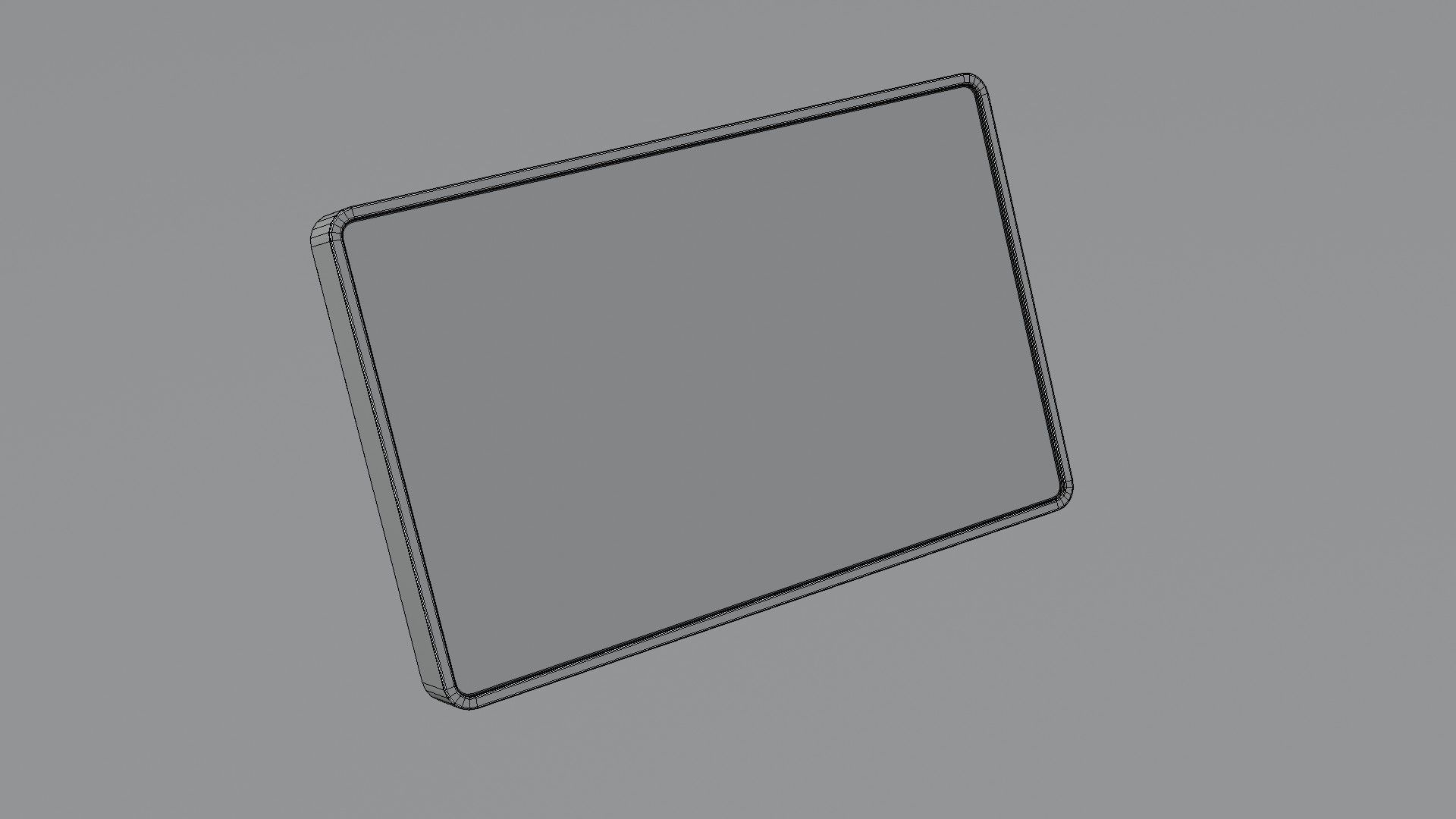 Victron GX Touch 50 Low-poly 3D model_15