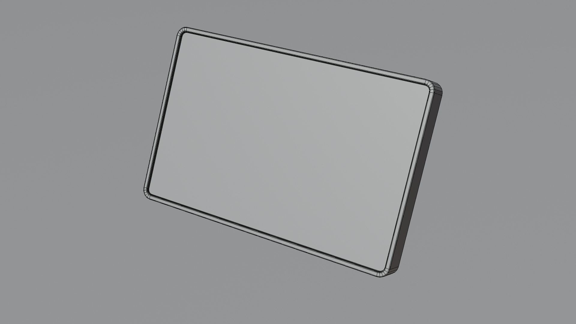 Victron GX Touch 50 Low-poly 3D model_19