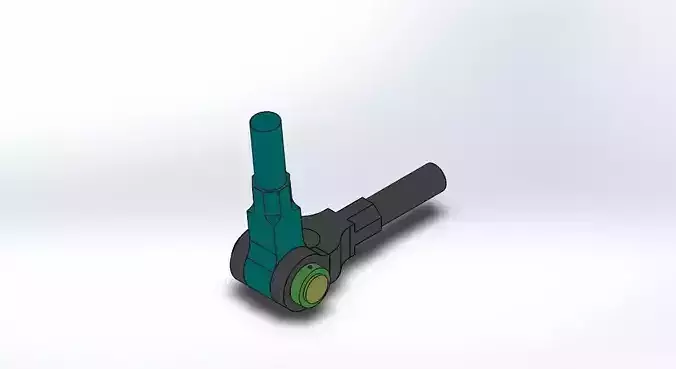 knuckle joint 3d printed model