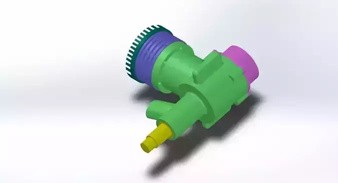 Air engine 3d printed model 3D print model