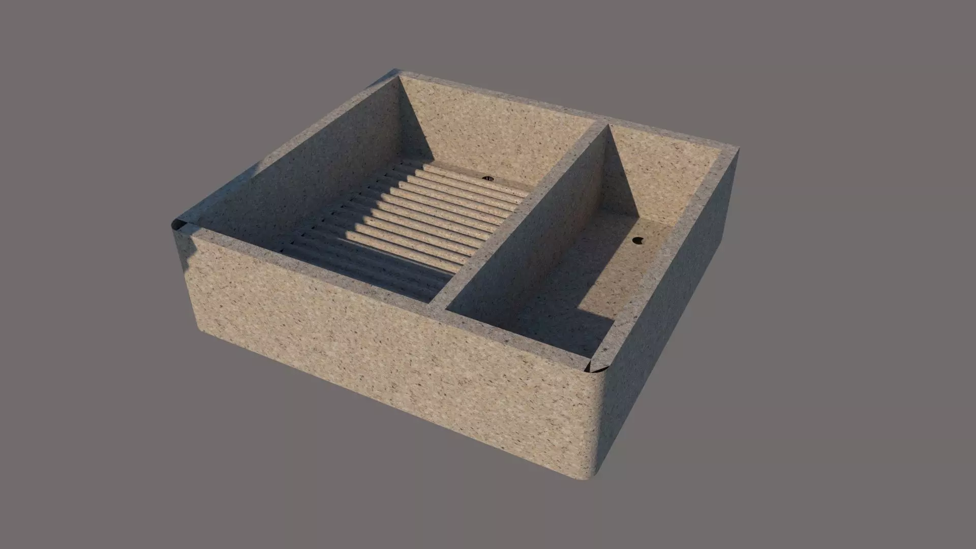 Buddle Laundry Sink Free 3D model_0