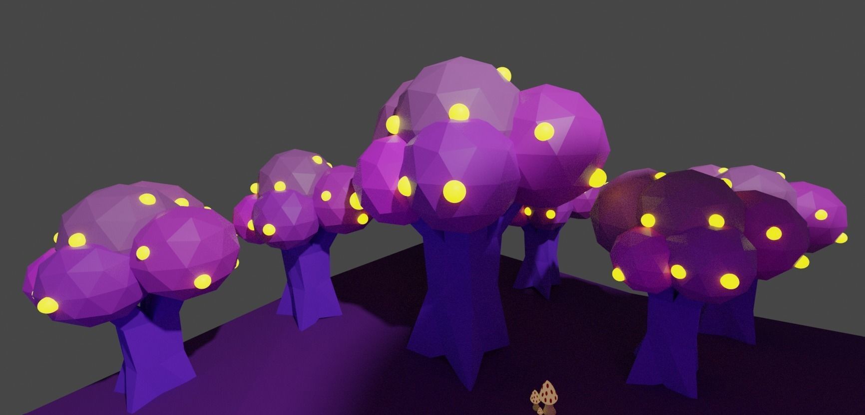 3D model Mushroom Kingdom VR / AR / lowpoly CGTrader