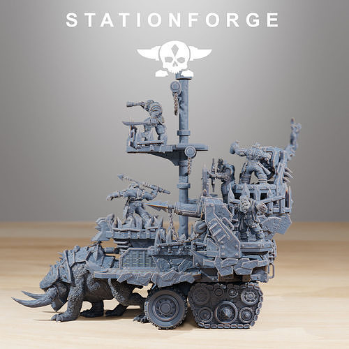 Orkaz Death Mounta  3D print model 4
