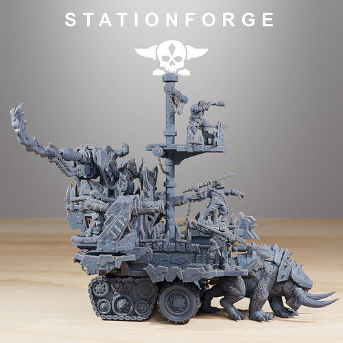 Orkaz Death Mounta  3D print model 2