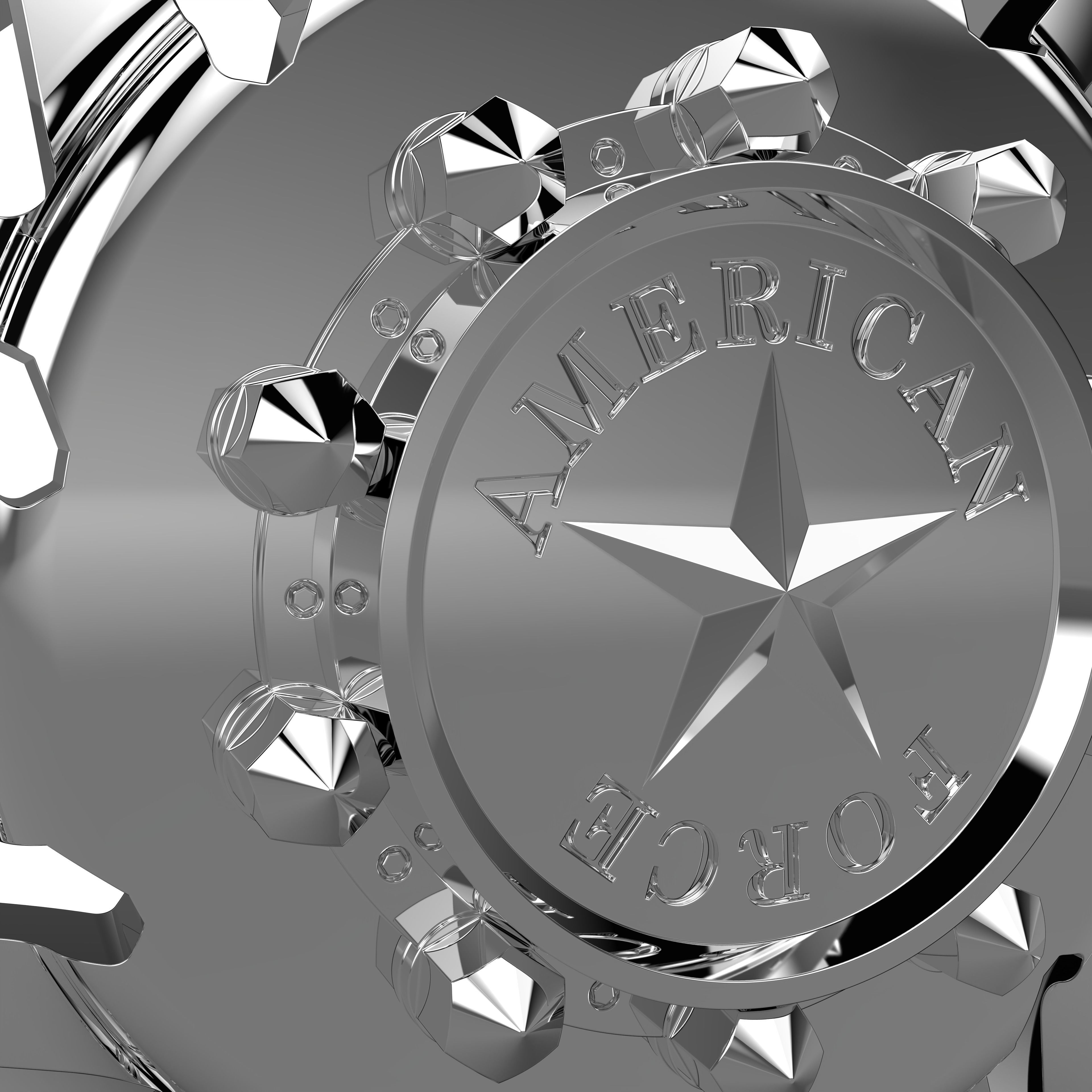 AMERICAN FORCE H02 SIEGE DRW WHEEL 3D print model_4