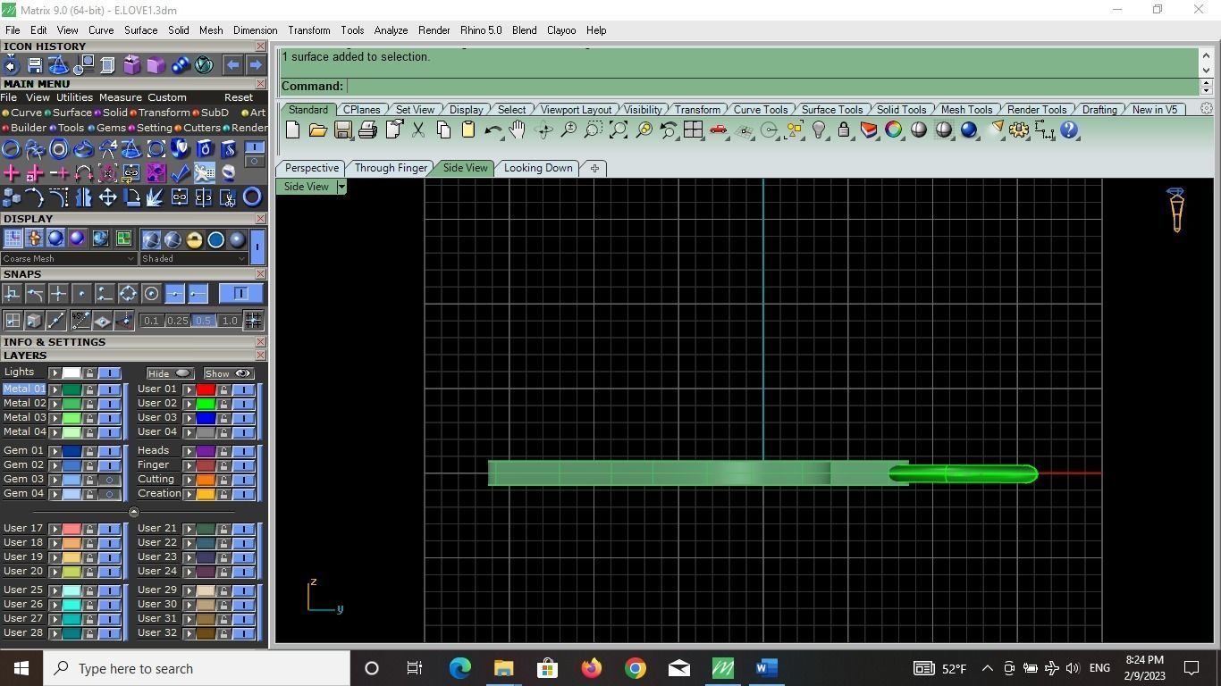 Symbol of synthesis-pendant 3D print model_4