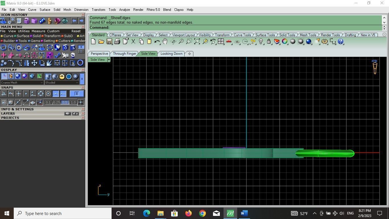 Symbol of synthesis-pendant 3D print model_2