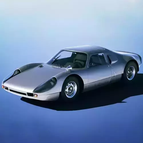 Porsche 904 Carrera GTS 1964 Low-poly 3D model