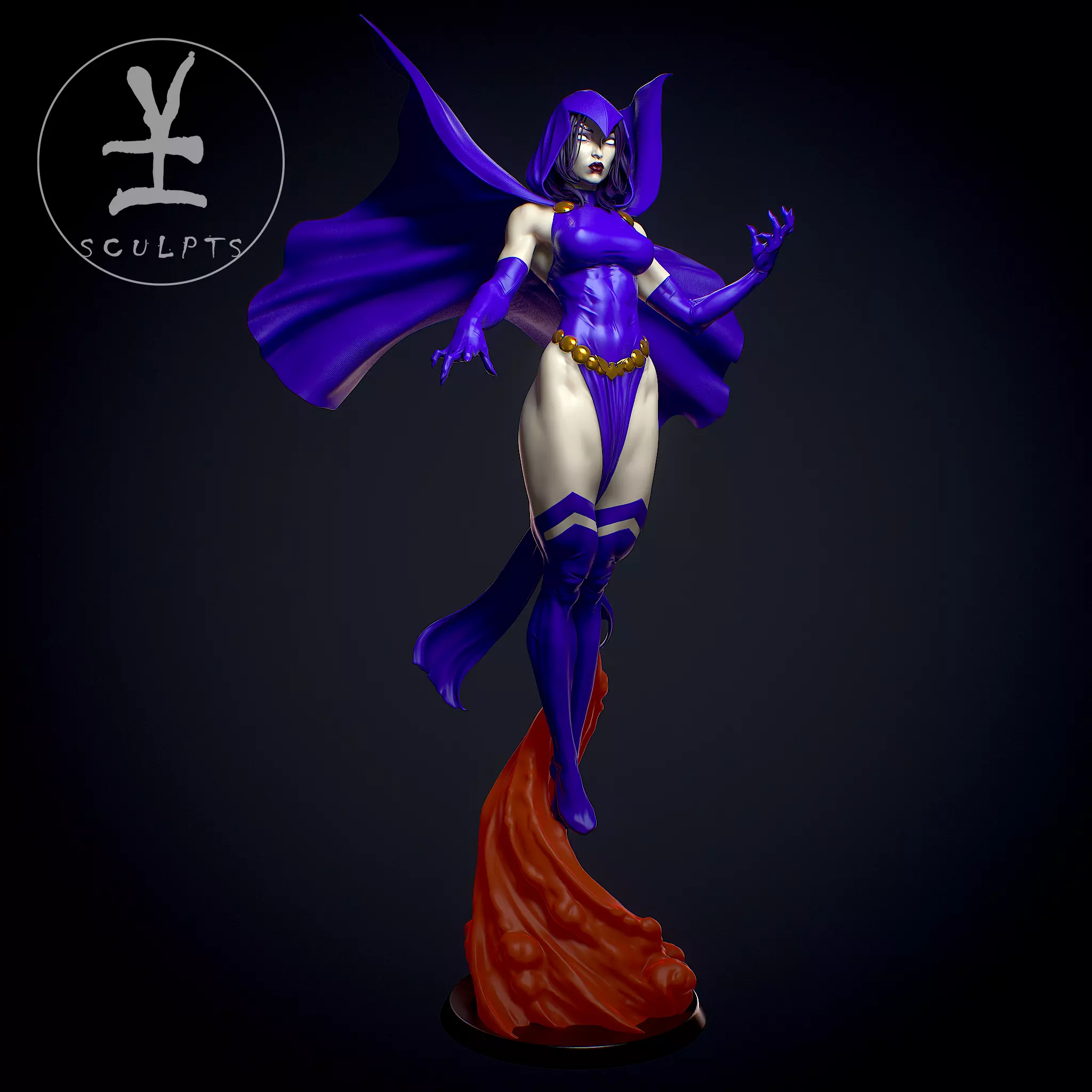 Raven with NSFW 3D print model