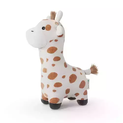 Giraffe soft toy 3D model