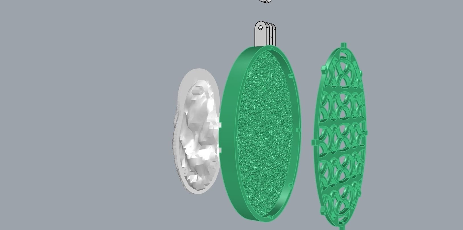 Pendant  N-263 3D print model_16