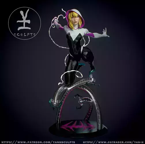 Spider Gwen with NSFW