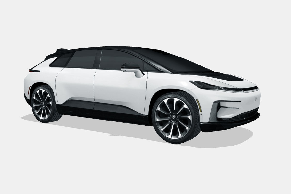 Faraday Future FF91 Low-poly 3D model_15