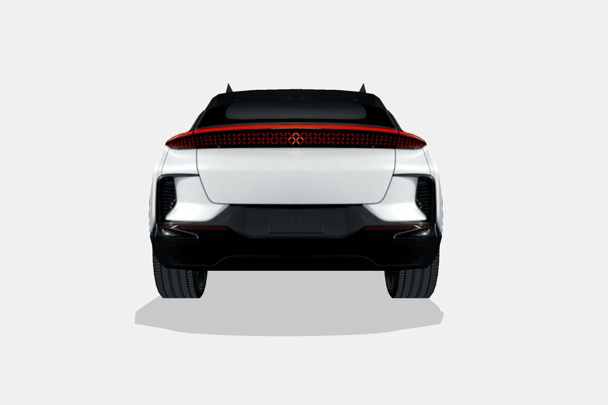 Faraday Future FF91 Low-poly 3D model_8