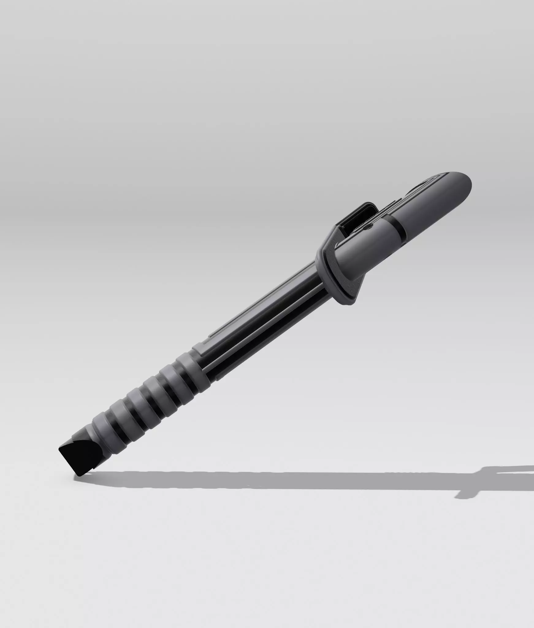 Darksaber razor blade 3D print model_0