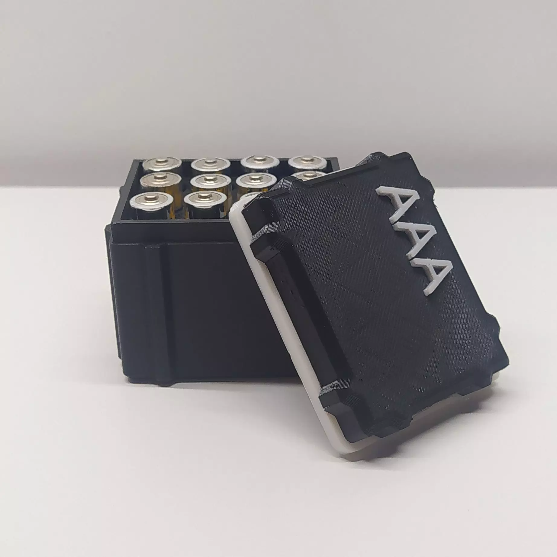 12X AAA BATTERY CASE 3D print model
