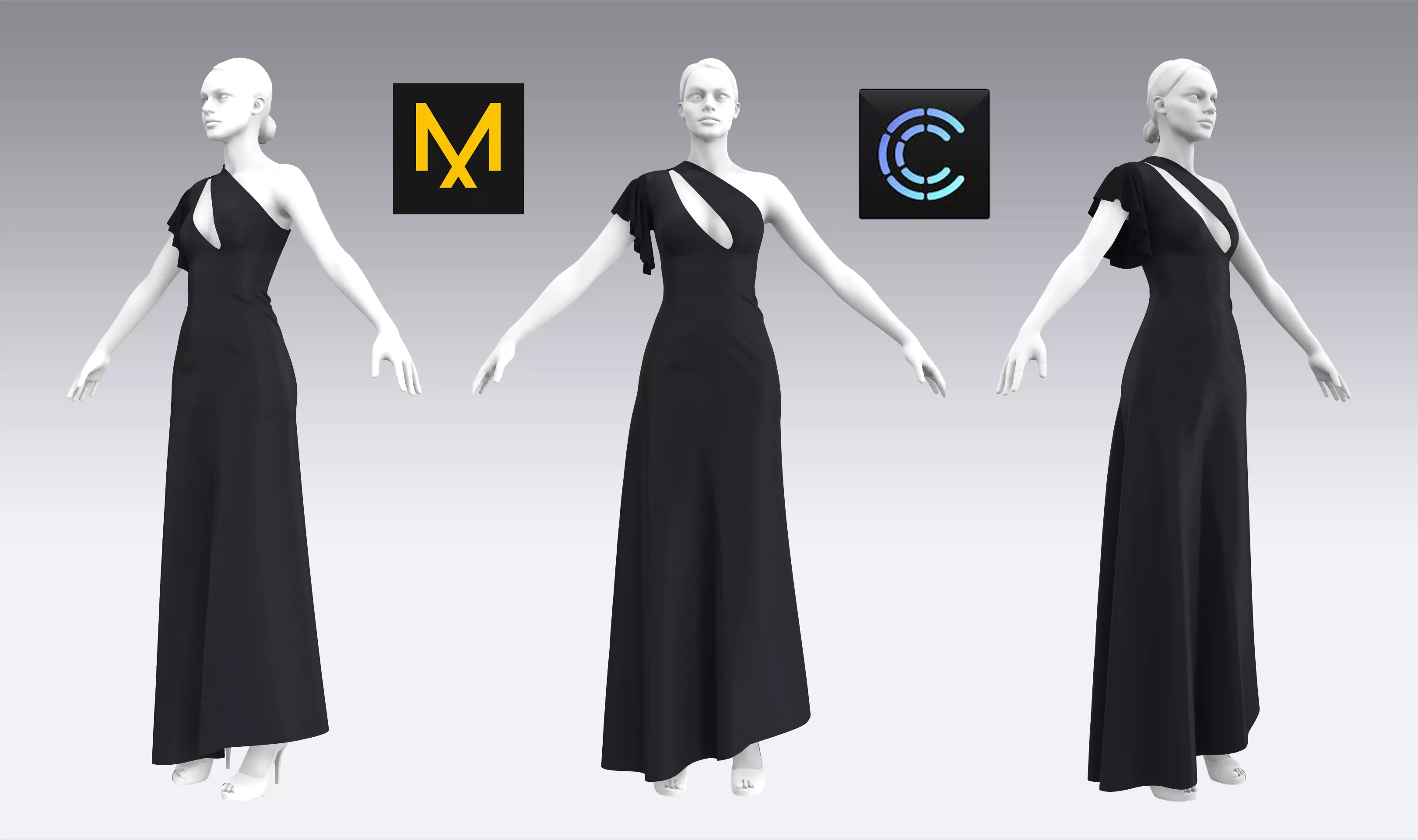 Dress Outfits MD CLO 3D ZPRJ ZPAC project files 3D model_0