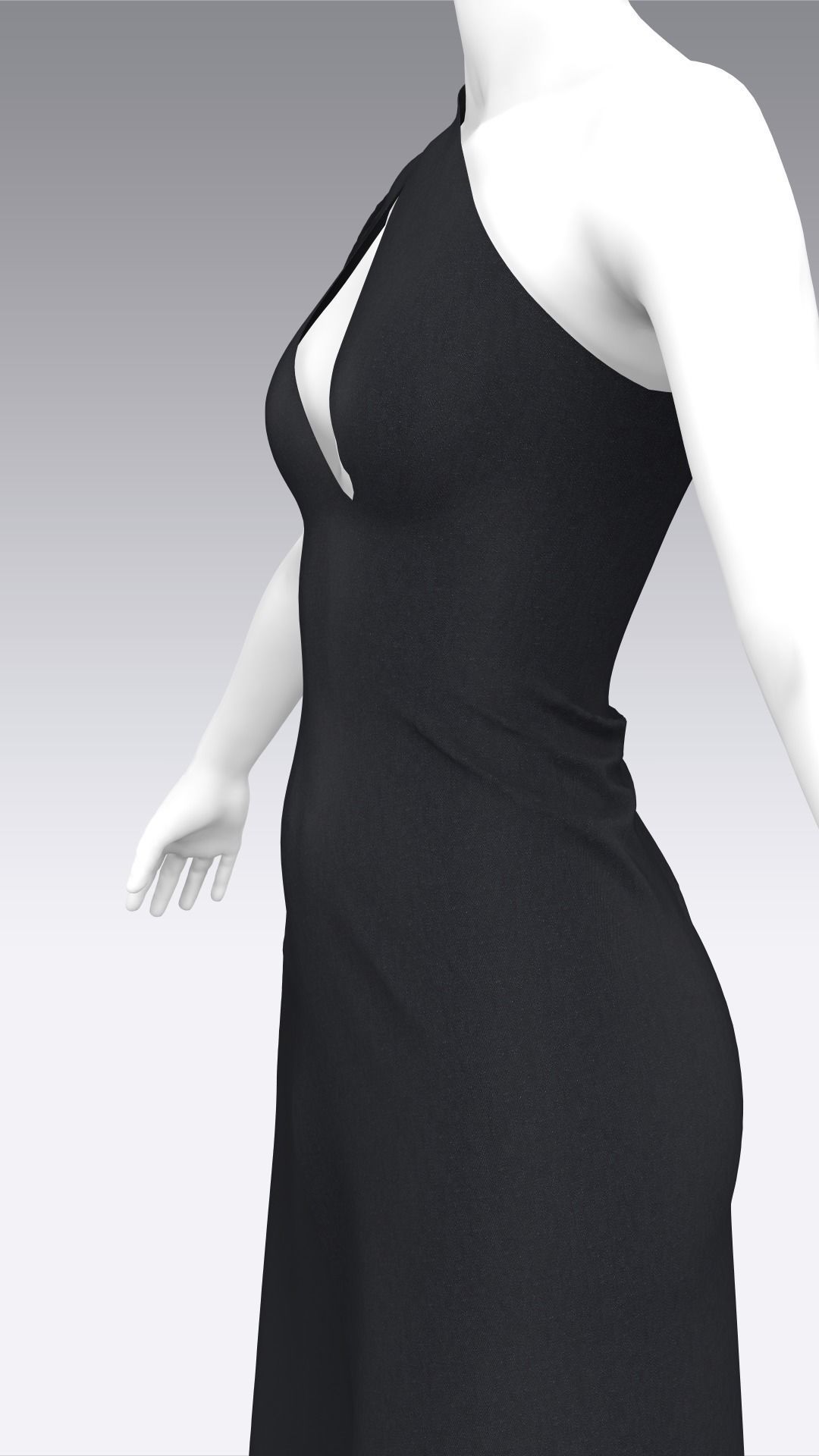 Dress Outfits MD CLO 3D ZPRJ ZPAC project files 3D model_26