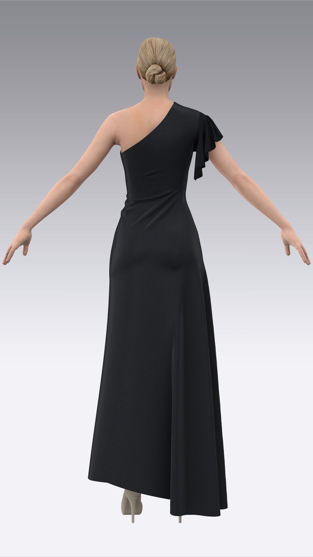 Dress Outfits MD CLO 3D ZPRJ ZPAC project files 3D model_13