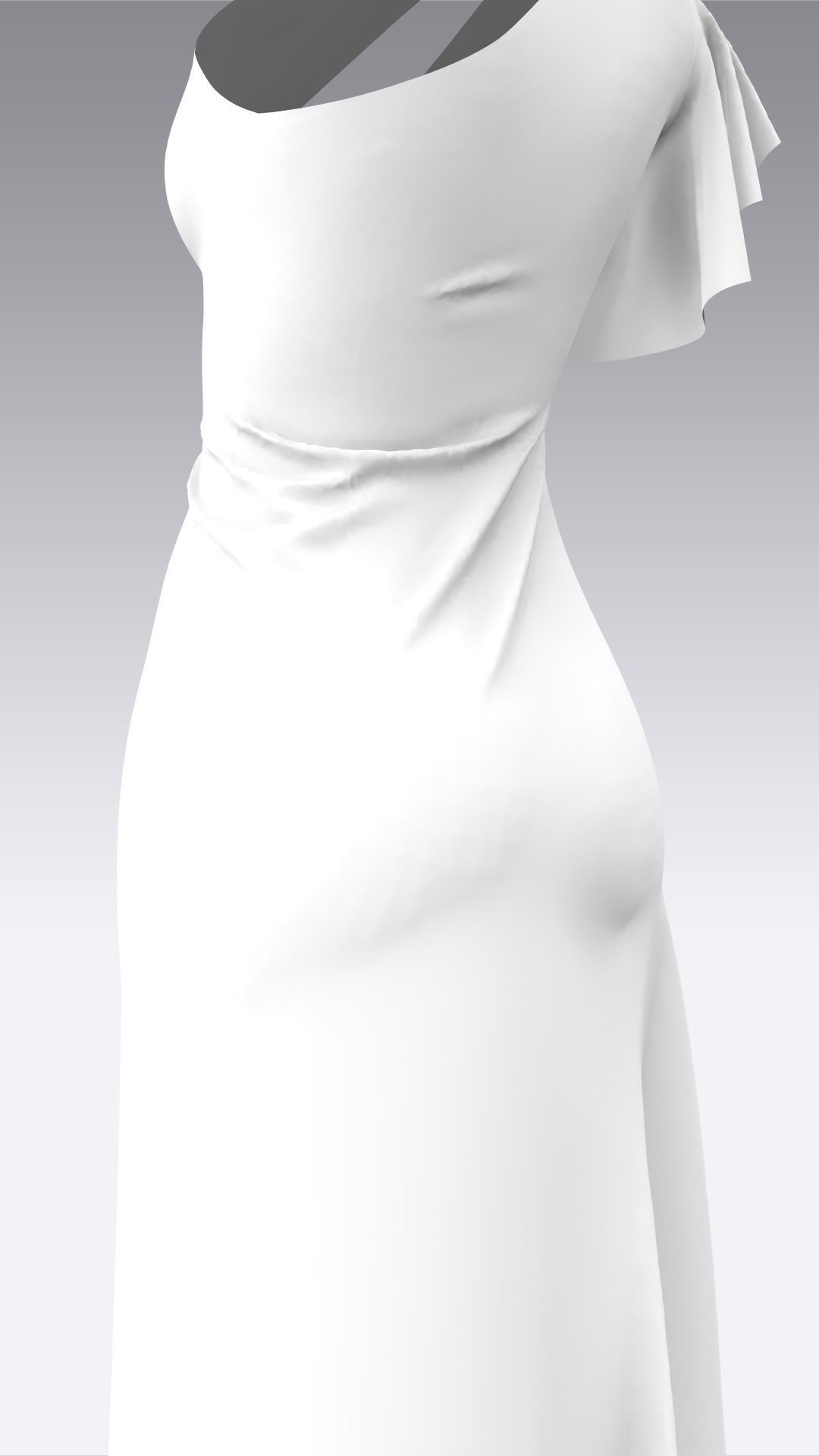 Dress Outfits MD CLO 3D ZPRJ ZPAC project files 3D model_21