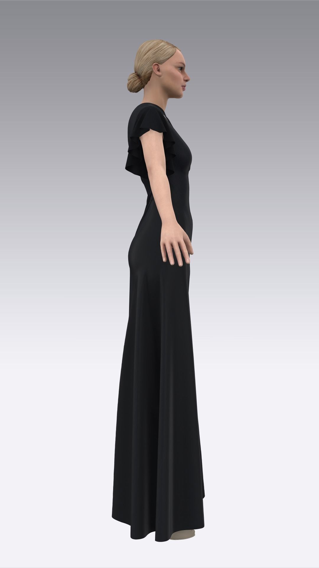 Dress Outfits MD CLO 3D ZPRJ ZPAC project files 3D model_29