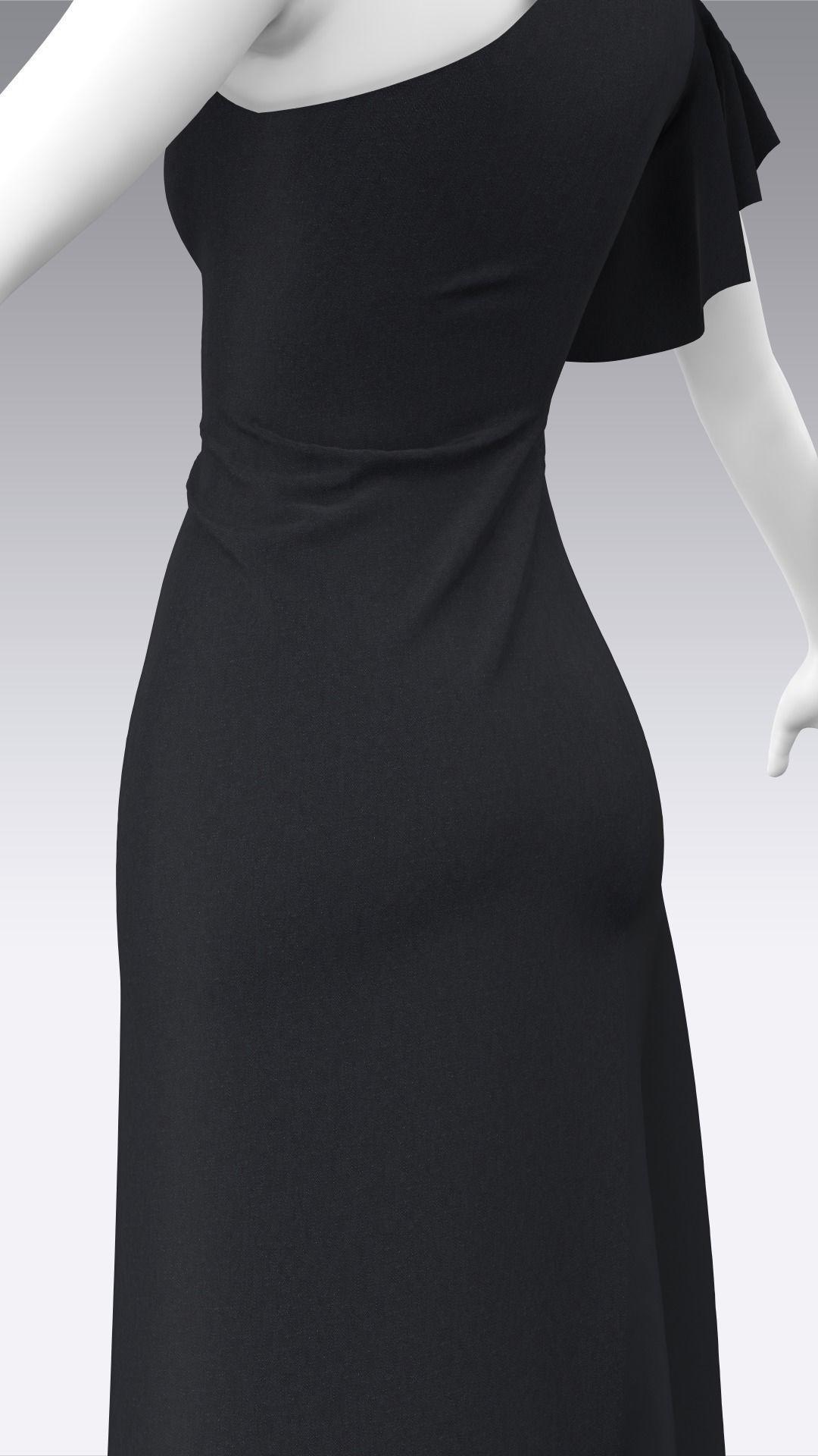 Dress Outfits MD CLO 3D ZPRJ ZPAC project files 3D model_41