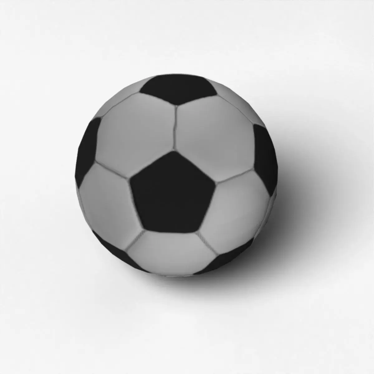 Soccer Ball Free low-poly 3D model