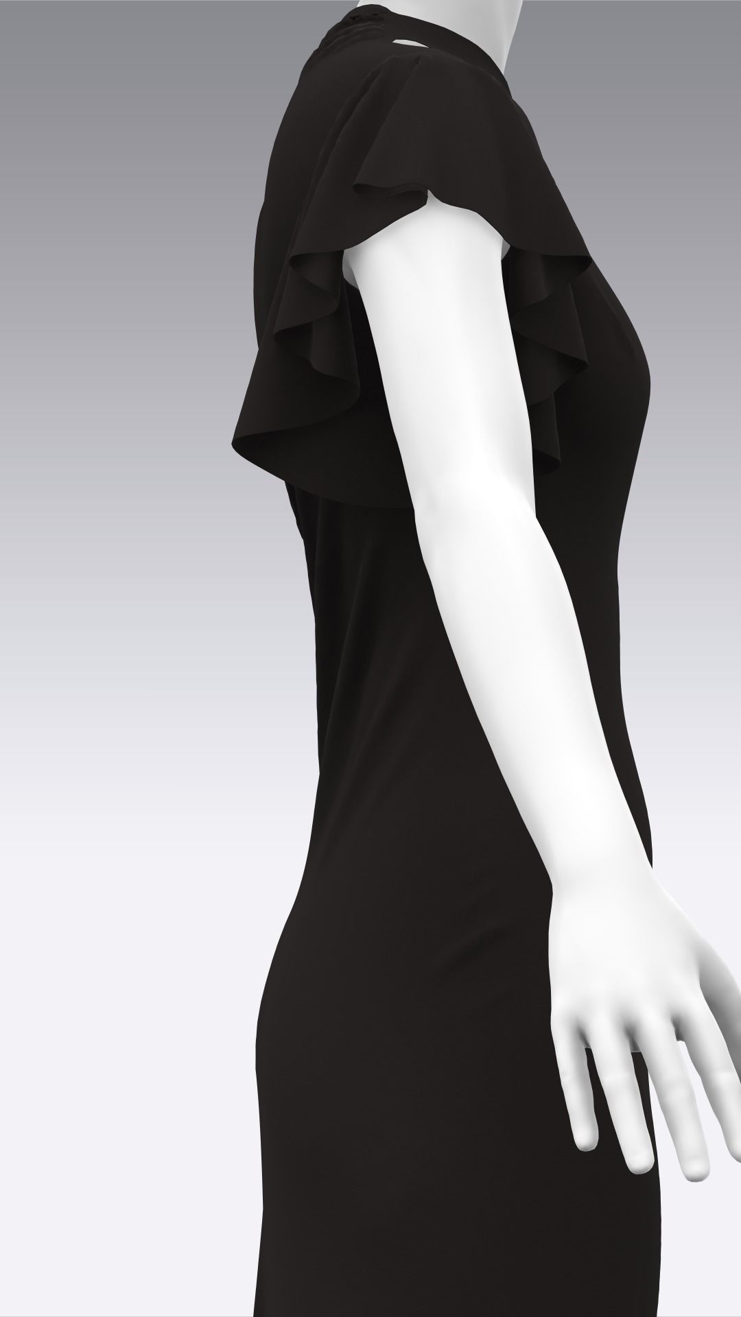 Dress Outfits MD CLO 3D ZPRJ ZPAC project files 3D model_40