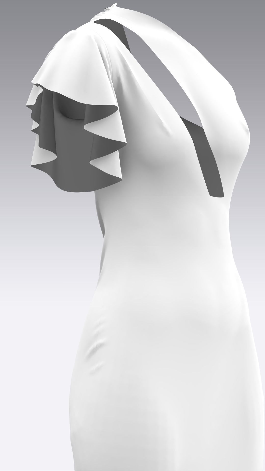 Dress Outfits MD CLO 3D ZPRJ ZPAC project files 3D model_23