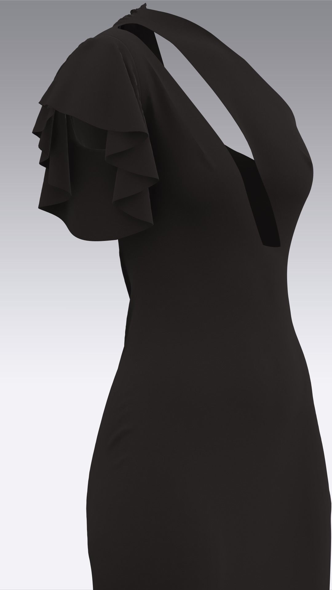 Dress Outfits MD CLO 3D ZPRJ ZPAC project files 3D model_44