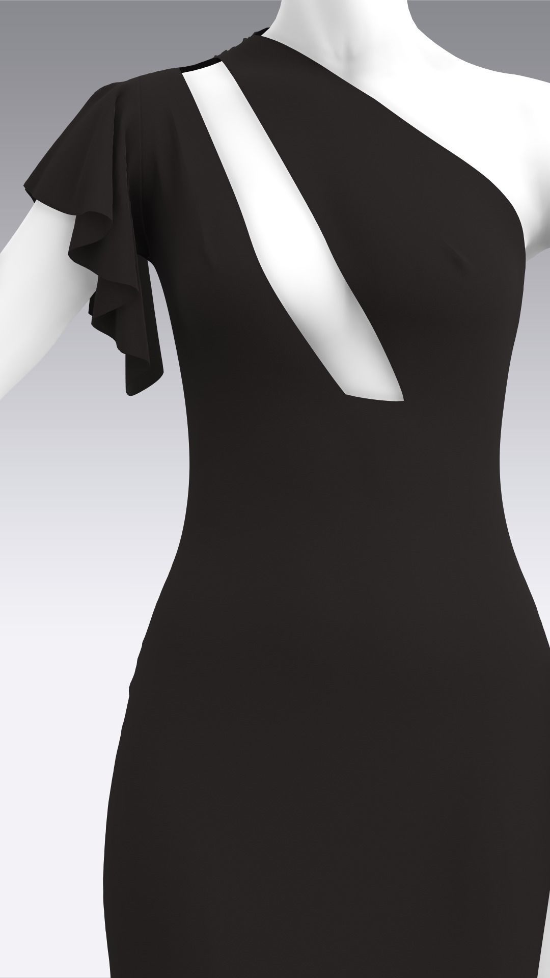 Dress Outfits MD CLO 3D ZPRJ ZPAC project files 3D model_43